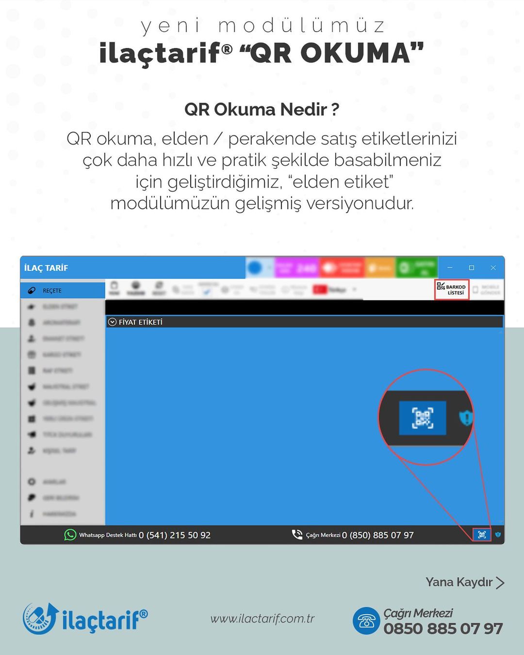 ilaçtarif® Qr Okuma Modülü